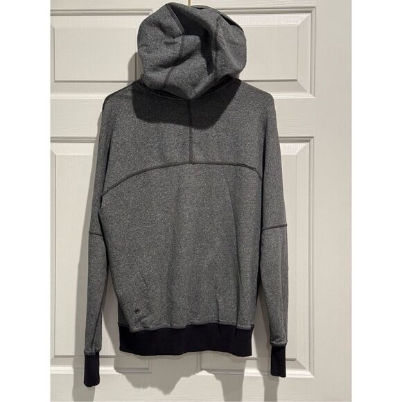 Lululemon Om & Roam Pullover Speckled Black Side Zip Hoodie Sweatshirt Women’s 4 - Picture 12 of 14